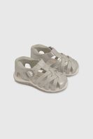 Sandalia Cangrejera Metalizada Plateada 33040208V26