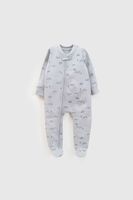 Pijama Niño Celeste 8171 Colloky