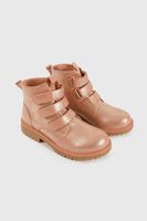 Bootie de Niña Rosado Caña Media Capellada