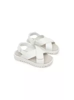 Sandalia Niña Doble Ajuste Blanco (21 A 27) Colloky