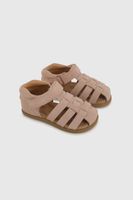 Sandalia Cangrejera  de Cuero Rosado 33100130V26