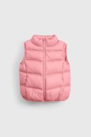 Parka Sin Mangas Rosada