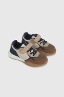 Zapatilla Urbana Azul con Verde de Niño talla 28 a 38 7215