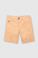Bermuda Bebé Niño Gabardina Naranjo (3 A 36 Meses) Colloky