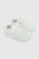 Zapatilla de Lona y Broderie Blanca 47340310V26