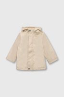 Chaqueta Rosada Engomada con Forro y Gorro para bebé de 3/6 a 36 Meses