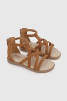 Sandalia Niña Café 0 Colloky