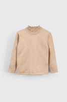 Sweater Cuello Alto Beige