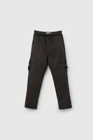 Pantalón Negro Cargo De Niño PTGB0502V26
