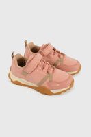 Zapatilla Outdoor de Niña Rosado Caña Baja con Velcro y Cordón