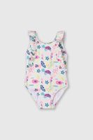Traje de baño de bebé niña playa aqua (3 a 36 meses)