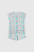 Pijama Corto Celeste Oceano Niña