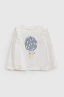 Polera Niña Blanco 8229 Colloky