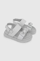Sandalia Niña Plateado Metalico 0 Colloky