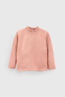 Sweater Cuello Alto Rosado