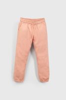 Pantalon Buzo Morado con Carda Interior y Cintura Elasticada