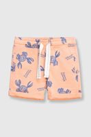 Bermuda de bebé niño jaibas salmon (3 a 36 meses)