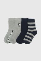 Calcetin 3/4 Niño Azul 7878 Colloky