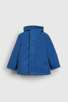 Chaqueta Engomada con Forro Azul