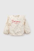 Polerón Niña Beige 7916 Colloky