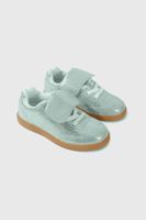 Zapatilla Lifestyle Plateada de Niña