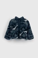 Polar con Cierre Azul Estampado