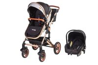 Coche Travel System Alemar Black