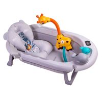 Bañera Aquatic Giraffe Grey