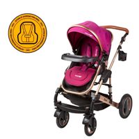 Coche Travel System Zeus Fucsia