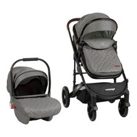 Coche Travel System Venus Grey 2 en 1