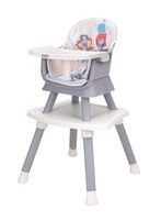 SILLA DE COMER MULTIFUNCIONAL 6 EN 1 GREY