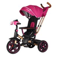 Triciclo Giratorio Nova Fucsia