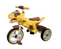 Triciclo Infantil Dino Rex Con Luz y Bluetooth Yellow