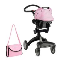 Coche Muñeca Formato Real Sydney Pink