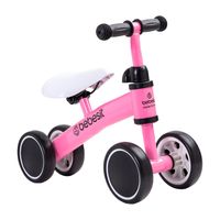 Triciclo Correpasillos Aprendizaje 4 Ruedas XT02 Rosa Bebesit