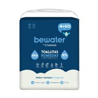 Toallas Húmedas Bewater Bebesit - Bolsa 4x60 Unidades