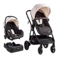 Coche Bebe Travel System Cosmos Beige Bebesit