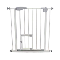 Reja de Seguridad Bebe Puerta Mascota Doble Seguro 75-82 cm