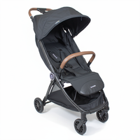 Coche de Paseo Aire Cabina Ultra compacto Negro