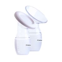 Pack x 2 Colector Extractor Manual de Leche Materna Bebesit