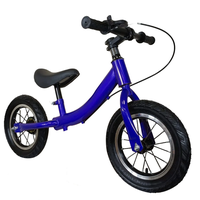 Bicicleta de Aprendizaje Niños y Niñas Infantil con Frenos Azul