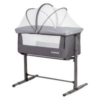 Cuna Colecho con Mosquitero MySide LX Gris Bebesit