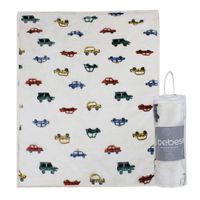 Frazada Ultra Soft Auto 110x140cm Beige Bebesit