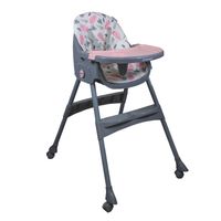 Silla de Comer Steps Rosada Bebesit