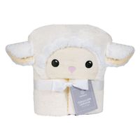 Toalla Capucha Oveja Bebesit