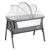 Cuna Colecho Easy LX con Mosquitero Gris