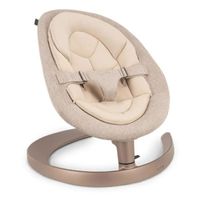 Silla Nido Baby Bouncer Leaf Grow Sand Nuna