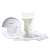 Extractor Leche Materna Eléctrico Manos Libre + 10 Bolsas