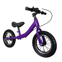Bicicleta de Aprendizaje Niños y Niñas Infantil con Frenos Morada