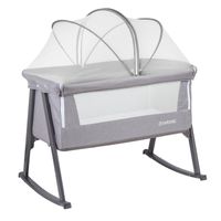 Cuna Moisés Balancín con Mosquitero Gris Bebesit